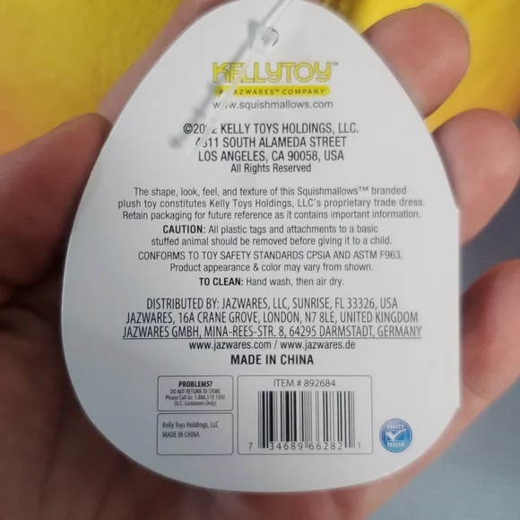 BNWT Bergit the Pink Boba Tea Squishmallow 12" - Picture 4 of 5